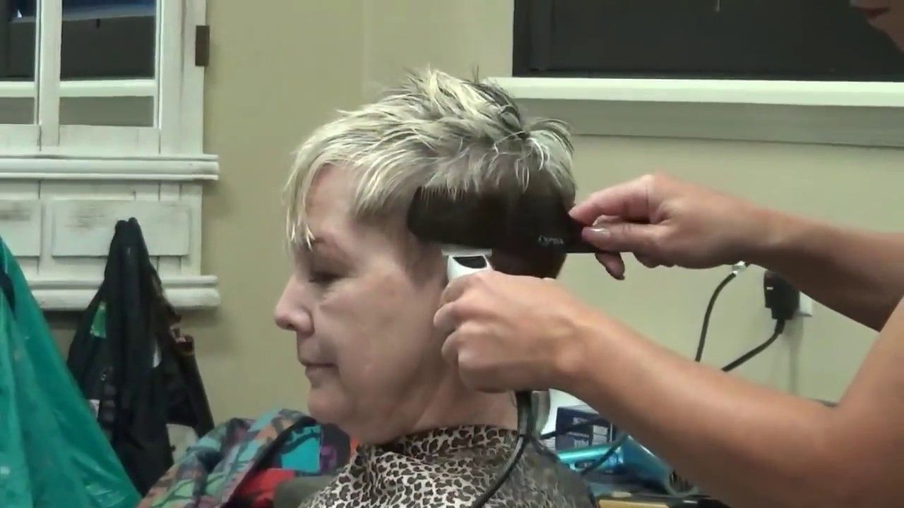 Pixie Haircut) Older Women Short Hairstyles – Youtube With Choppy Short Hairstyles For Older Women (Photo 15 of 25)