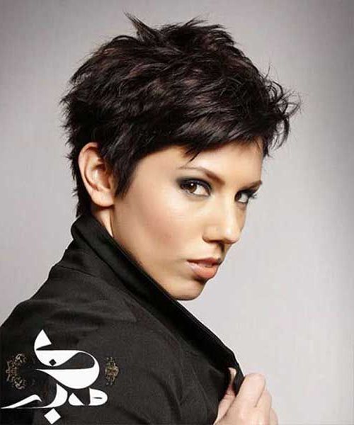 Featured Photo of Top 25 of Pixie Haircuts with Short Thick Hair