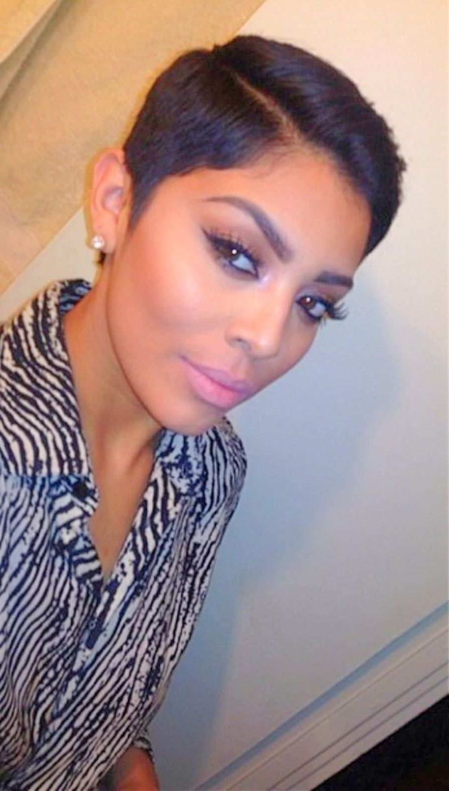 Pixie Hairstyle For Black Hair Intended For Short Hairstyles For African American Hair (Photo 24 of 25)