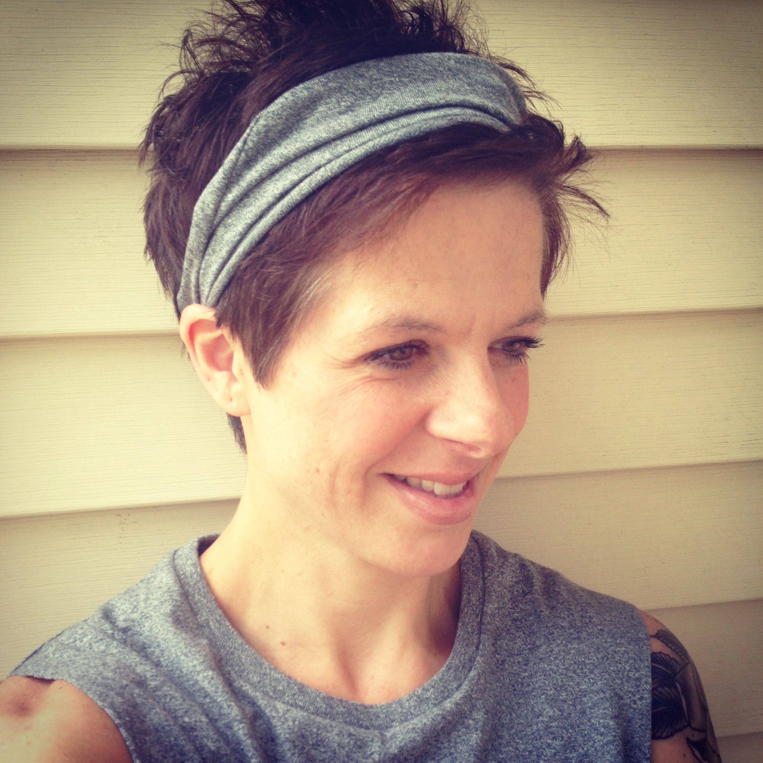 Pixie With Headband. Great Accessory For Short Hair. | Pixies With With Short Hairstyles With Headband (Photo 12 of 25)