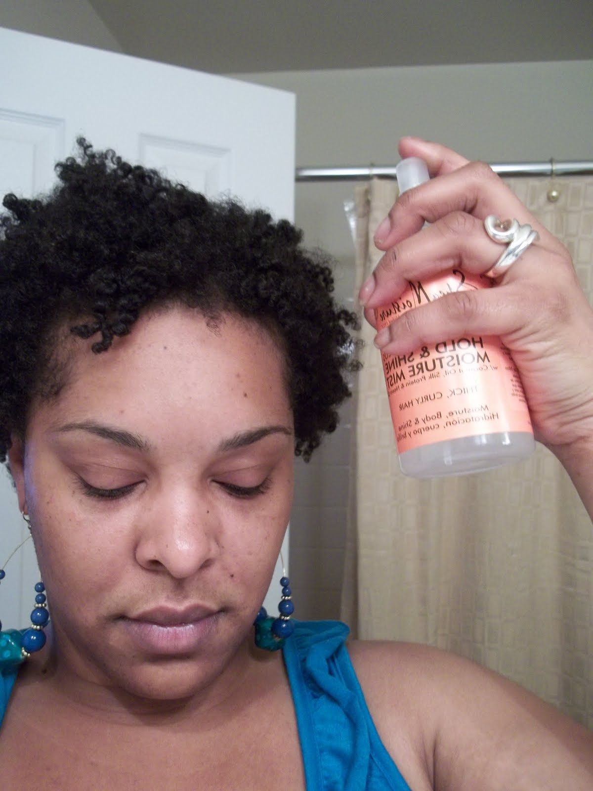 Product Review: Shea Moisture Organic Coconut & Hibiscus Hold Within Curly Hairstyles With Shine (View 17 of 25)