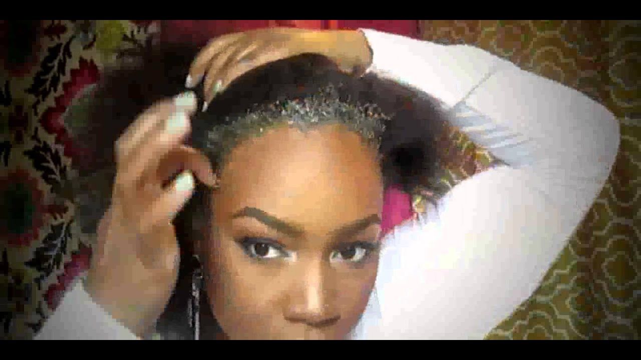Quick Hairstyles For Medium Hair Black Women – Youtube Regarding Hairstyles For Black Teenage Girl With Short Hair (View 8 of 25)