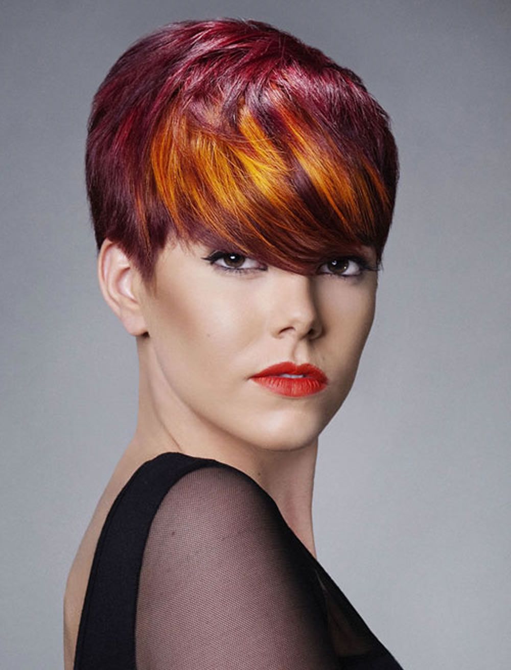 Red Hair Color For Short Hairstyles | 27 Cool Haircut Tutorial For For Short Haircuts With Red Color (Photo 11 of 25)