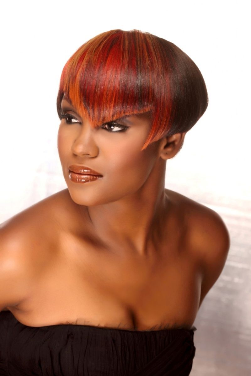 Red Short Black Women Haircut | Textured Hair | Pinterest | Latest Inside Red And Black Short Hairstyles (View 12 of 25)