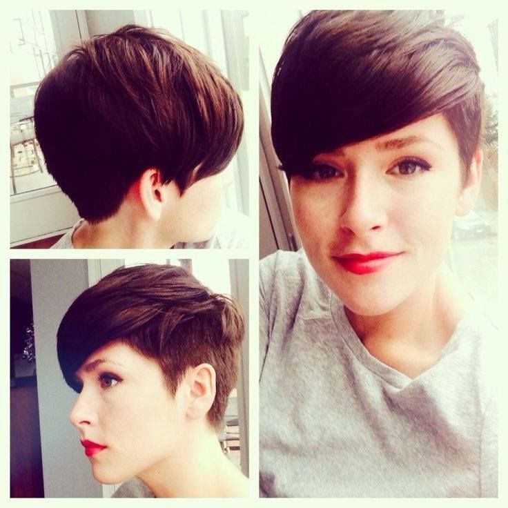 Short, Brown Hairstyle | Hairstyles | Hair Photo Within Disconnected Pixie Hairstyles For Short Hair (View 20 of 25)