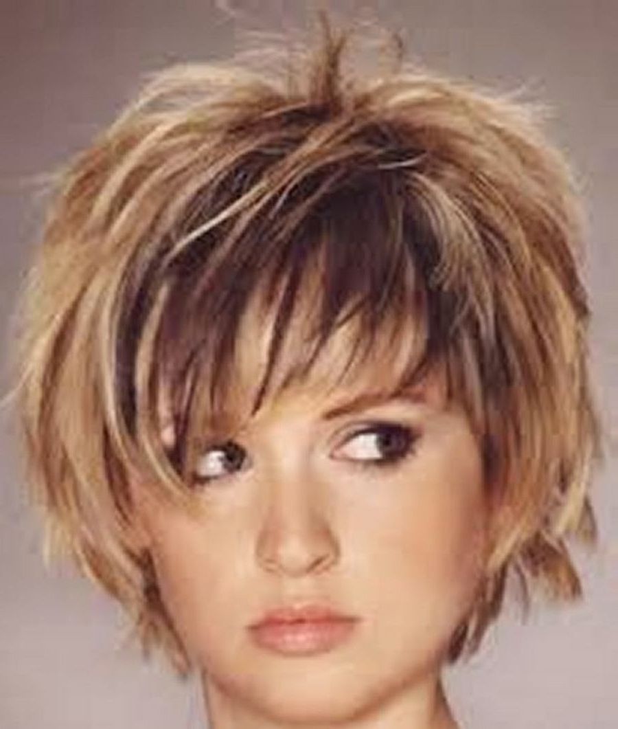 Short Choppy Layered Hairstyles With Bangs – Google Search | Today's Inside Short Hairstyles With Bangs And Layers (Photo 5 of 25)