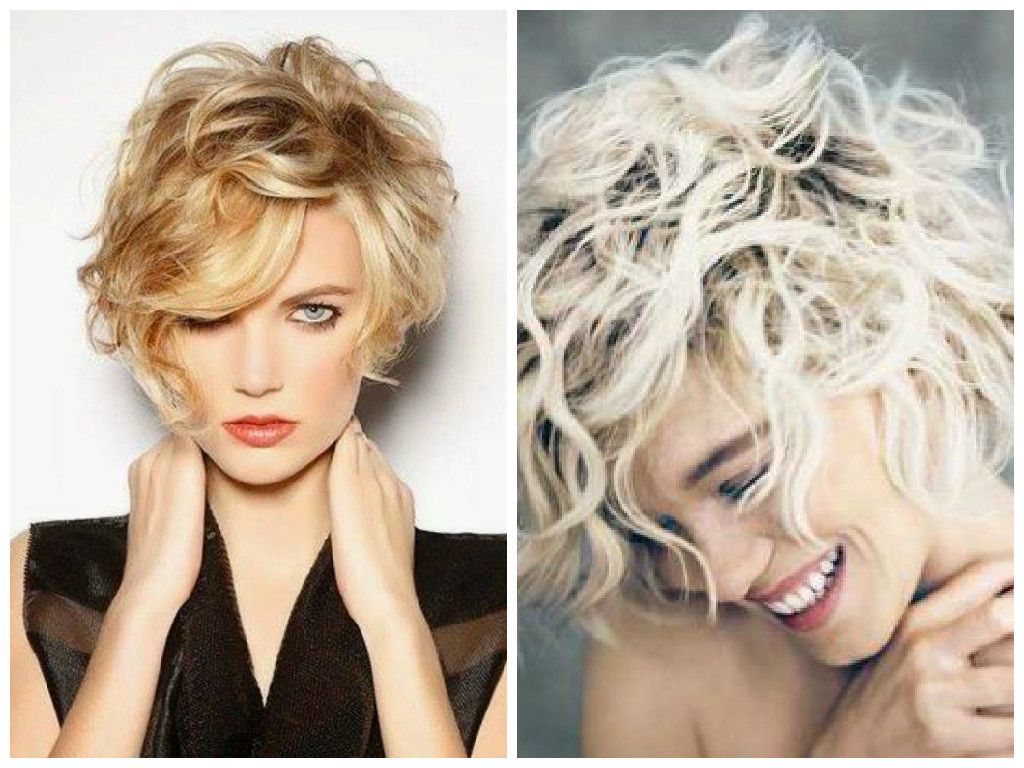 Short Curly Blonde Hair For Dark Blonde Short Curly Hairstyles (View 2 of 25)