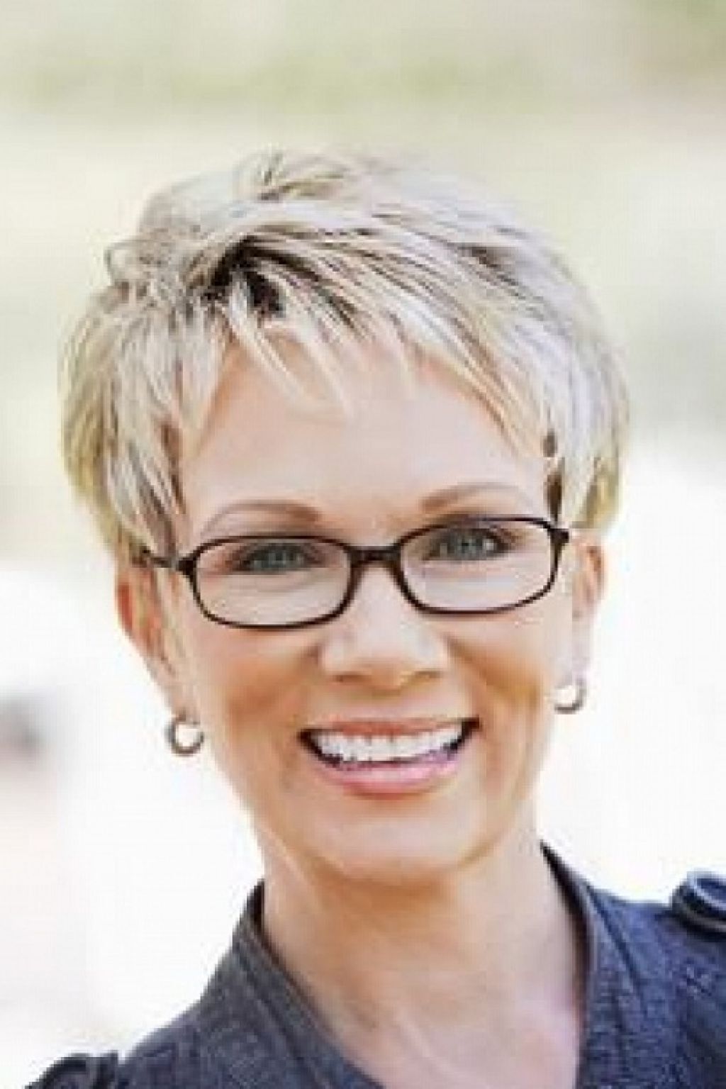 Short Gray Hairstyles For Women | Pictures Gallery Of Picture Of In Short Haircuts For Women With Grey Hair (View 3 of 25)