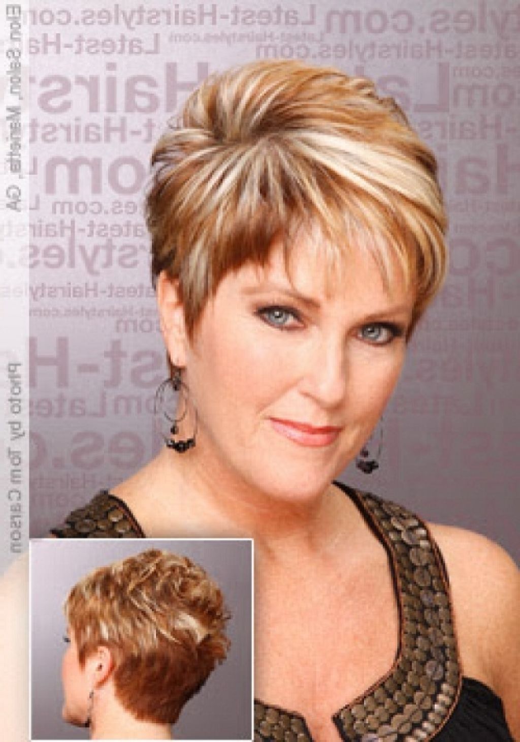Short Hair 50 Year Old Woman New Very Short Hairstyles For Round With Regard To Short Hairstyle For 50 Year Old Woman (View 12 of 25)