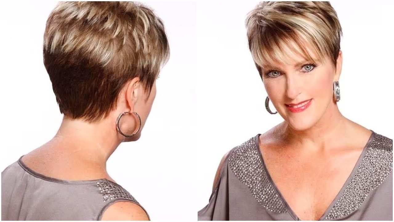 Short Haircuts For Round Faces Over 50 | Hairsjdi In Short Haircuts For Over 50s (Photo 19 of 25)