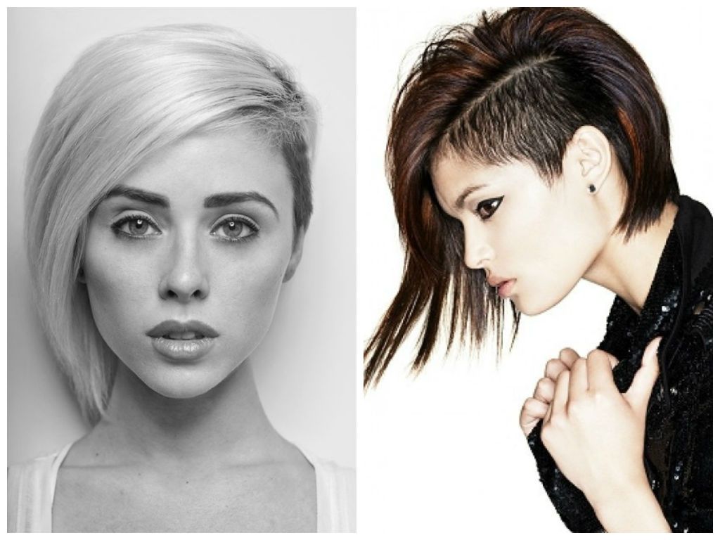 Short Haircuts With Shaved Side – Hairstyle For Women & Man Inside Short Hairstyles Shaved Side (Photo 14 of 25)