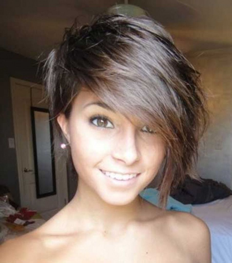 Short Hairstyles : Cute Short Hairstyles For Teenage Girl Picture Regarding Short Hairstyle For Teenage Girl (View 20 of 25)