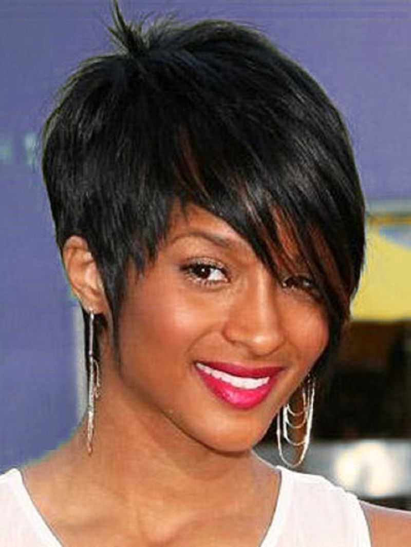 Short Hairstyles For Black Women – Elle Hairstyles Throughout Short Black Hairstyles For Oval Faces (Photo 9 of 25)