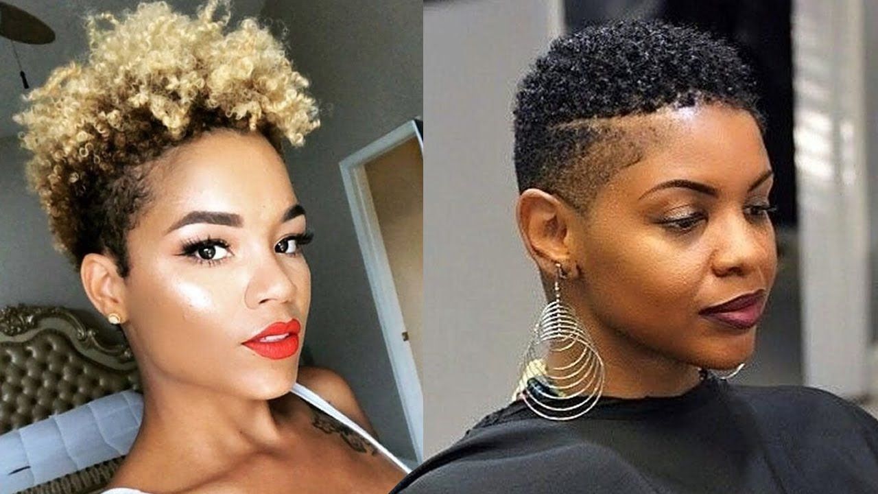 Short Hairstyles For Black Women With Natural Hair 2019 – Natural For Short Haircuts For Black Woman (Photo 2 of 25)