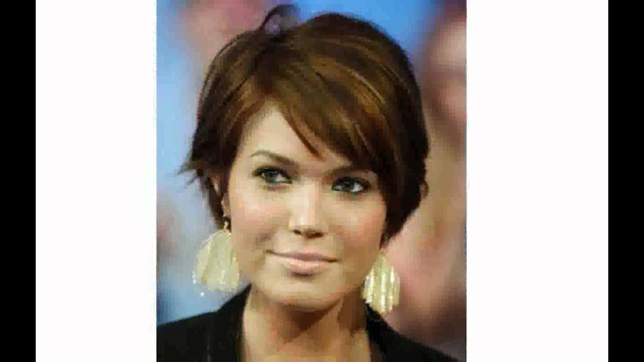 Short Hairstyles For Fat Faces Women – Youtube In Short Hair For Chubby Cheeks (Photo 14 of 25)