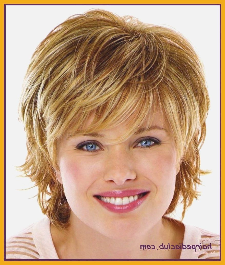 Short Hairstyles For Fine Wavy Hair Round Face Fresh Fascinating Throughout Short Hairstyles For Round Face And Fine Hair (View 23 of 25)