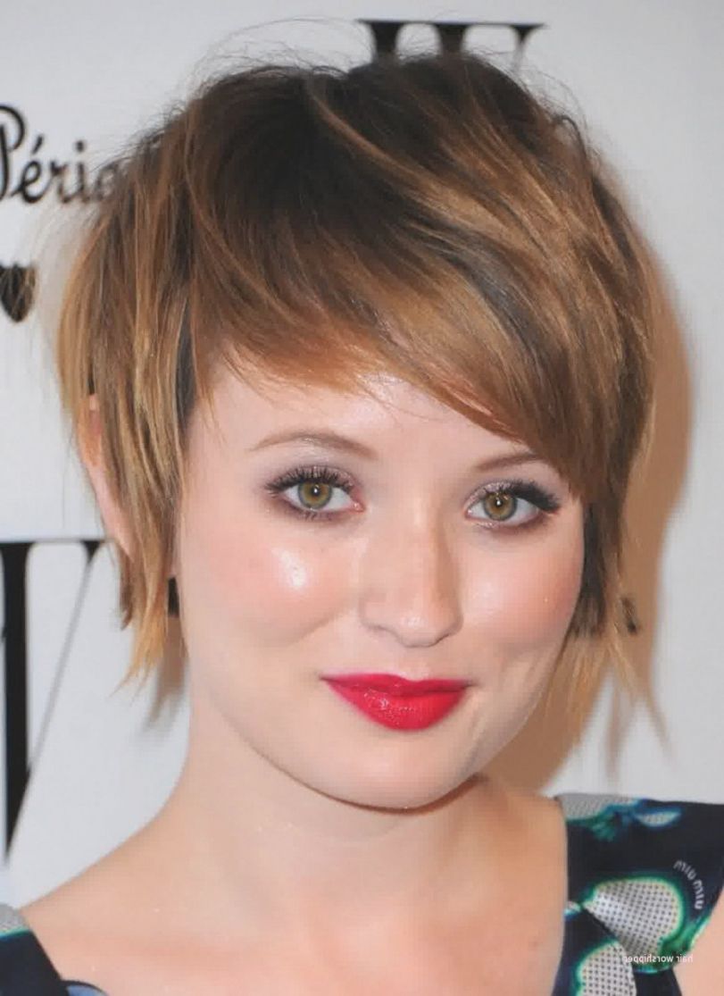 Short Hairstyles For Round Faces Double Chin Lovely Simple Short For Simple Short Haircuts For Round Faces (Photo 3 of 25)