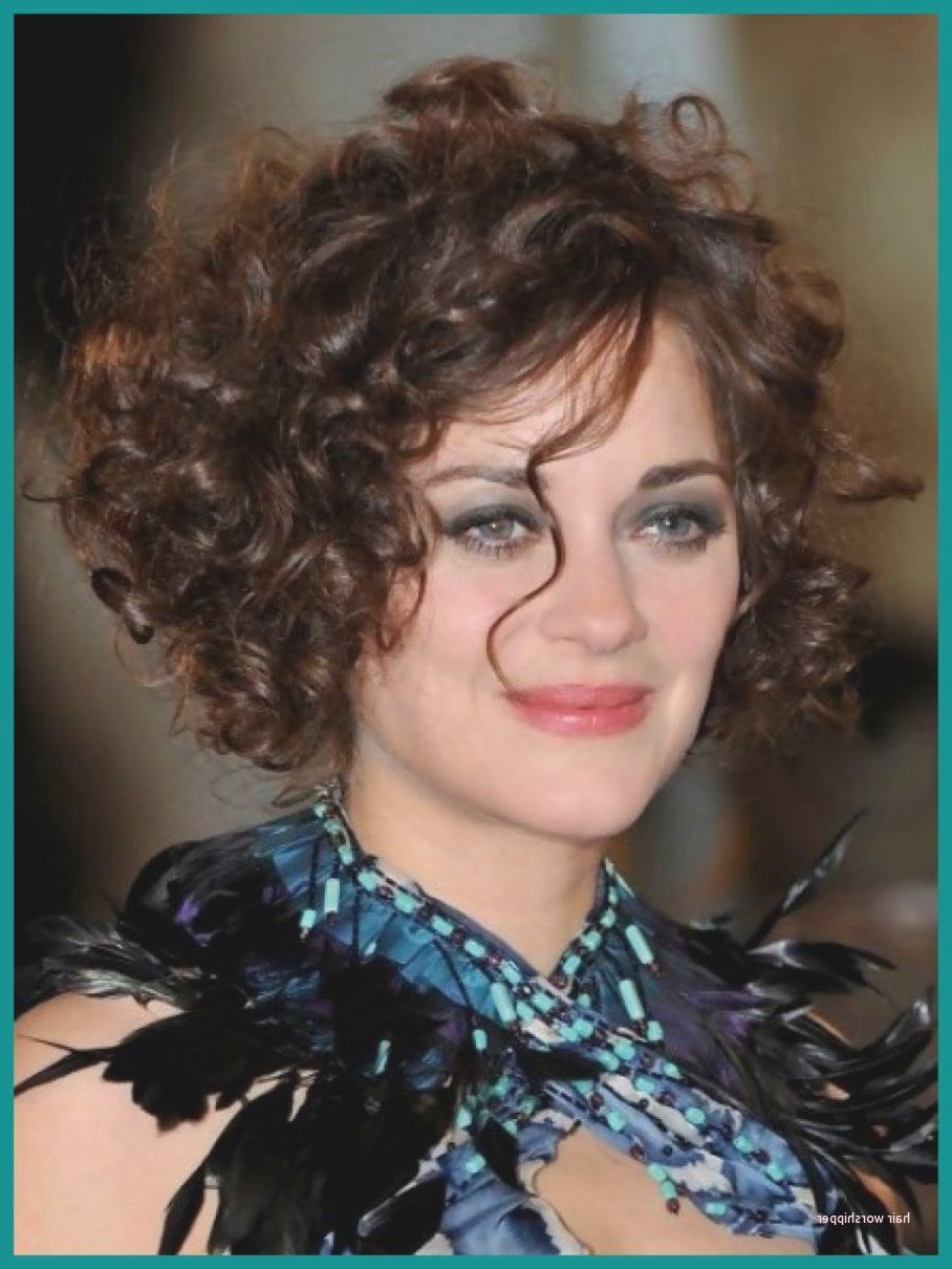 Short Hairstyles For Thick Curly Hair Round Face Fresh Unbelievable Intended For Short Hairstyles For Thick Wavy Frizzy Hair (Photo 20 of 25)