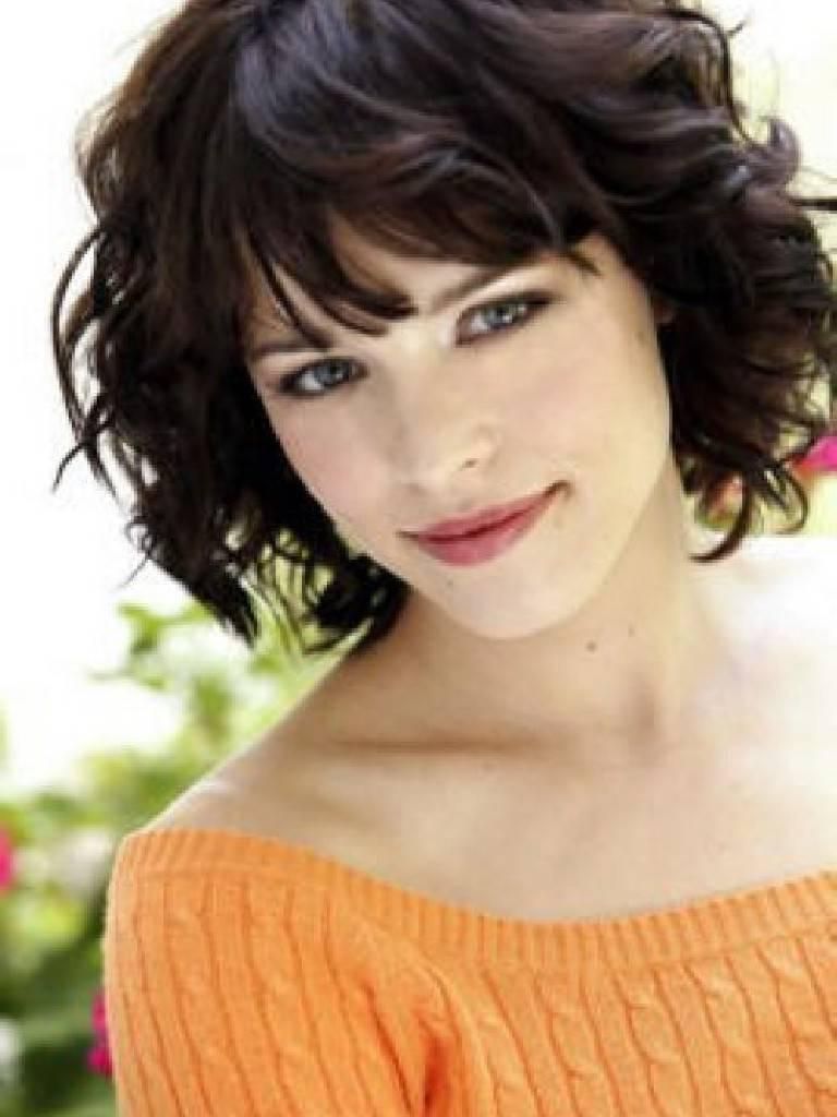 Short Hairstyles For Thick Hair 2013 Throughout Short Haircuts For Thick Curly Hair (Photo 21 of 25)