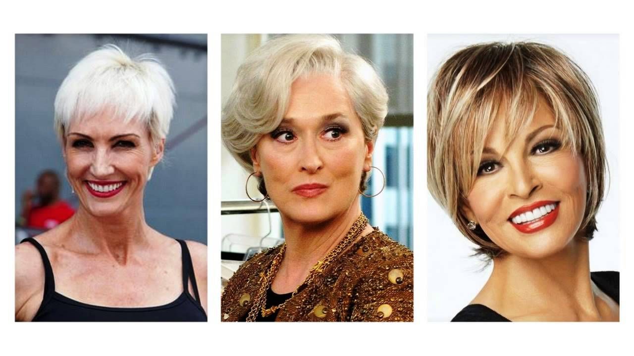 Short Hairstyles For Women Over 50 – Youtube Regarding Short Haircuts For Over 50s (Photo 4 of 25)