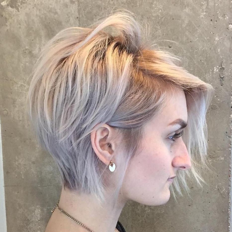 Short Hairstyles Long Face | Short Hairstyles For Fine Hair And Long For Short Hairstyles For Long Face And Fine Hair (Photo 18 of 25)