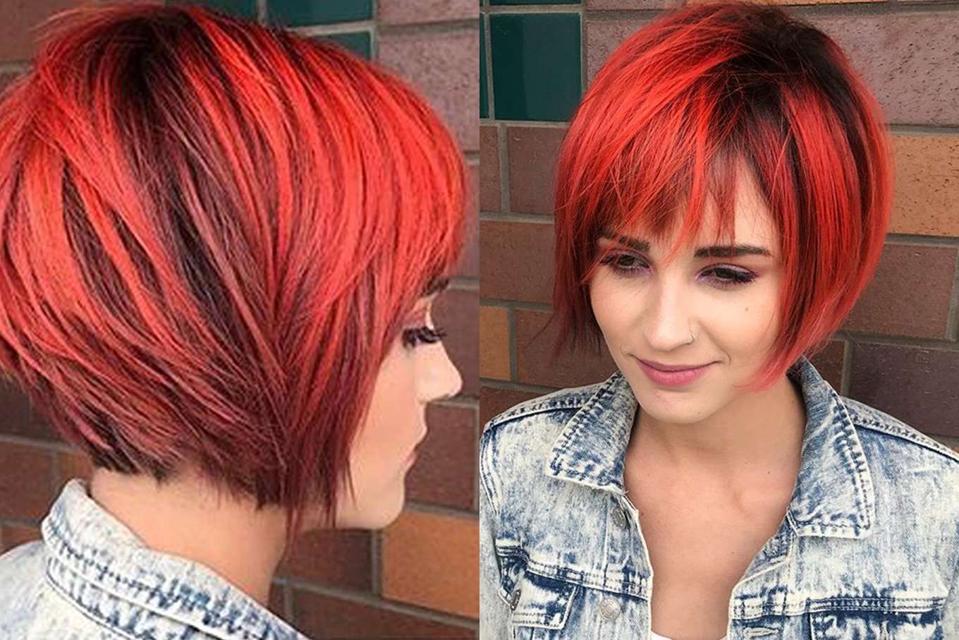 Featured Photo of  Best 25+ of Red and Black Short Hairstyles