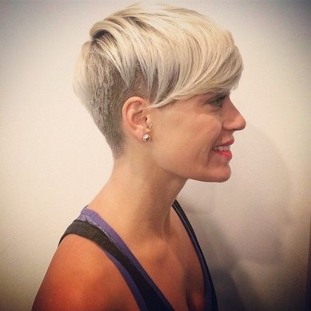 Short Hairstyles With Shaved Side | All Hairstyles In Short Hairstyles With Shaved Sides For Women (View 14 of 25)