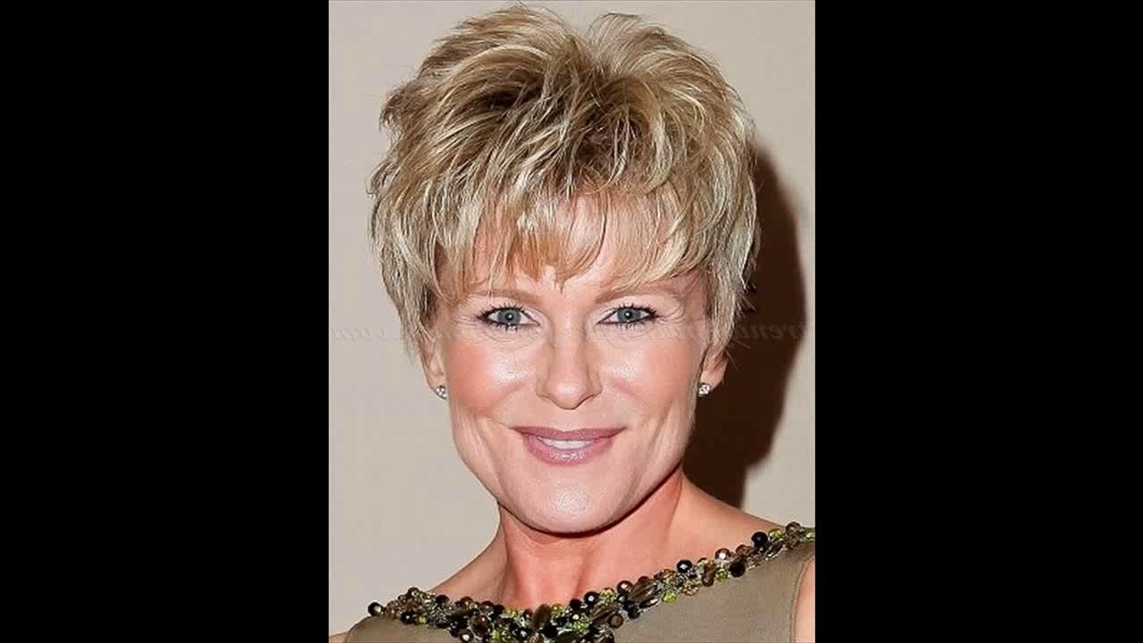 Short Hairstyles Women Over 50 2017 – Youtube For Short Hairstyles For Women  (View 18 of 25)