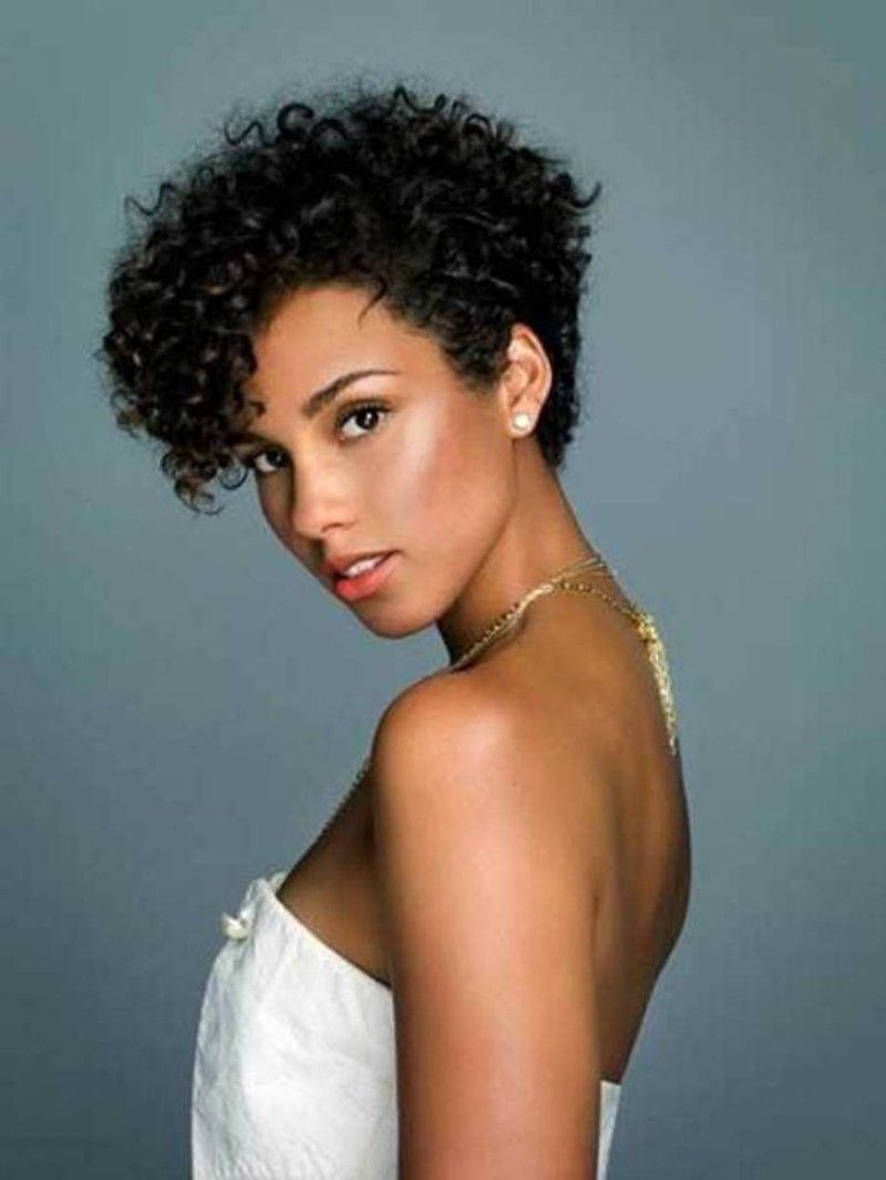 Short Natural Curly Hairstyles – Leymatson Pertaining To Short Haircuts For Black Curly Hair (Photo 3 of 25)