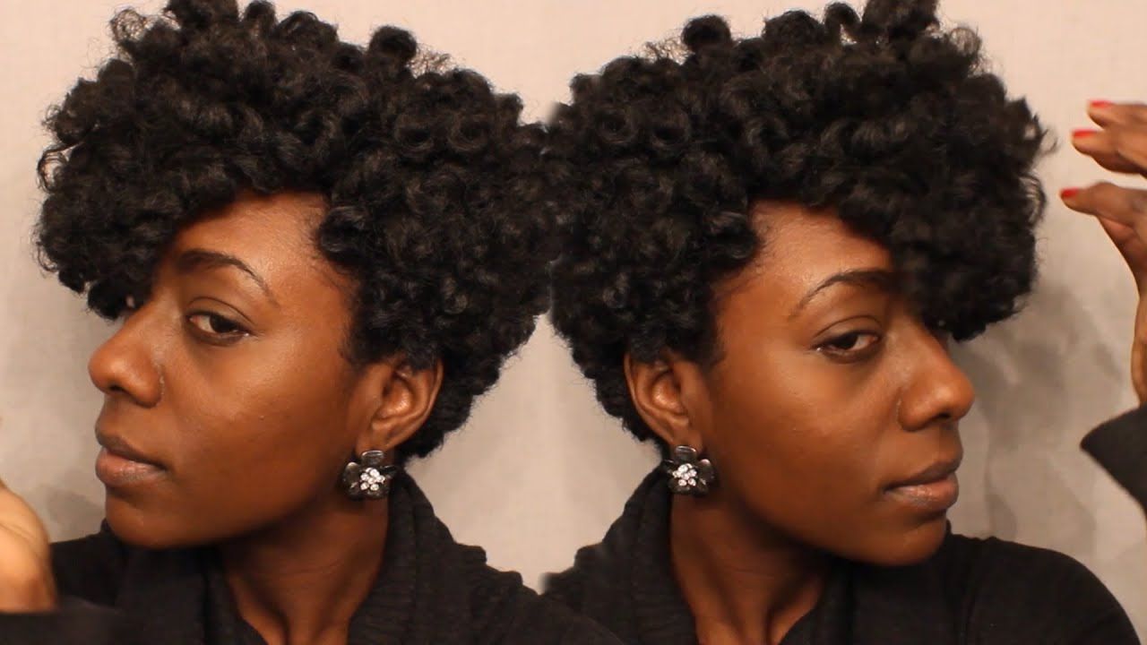 Short Tapered Crochet Wig Tutorial – Youtube Intended For Soft Curly Tapered Pixie Hairstyles (Photo 18 of 25)