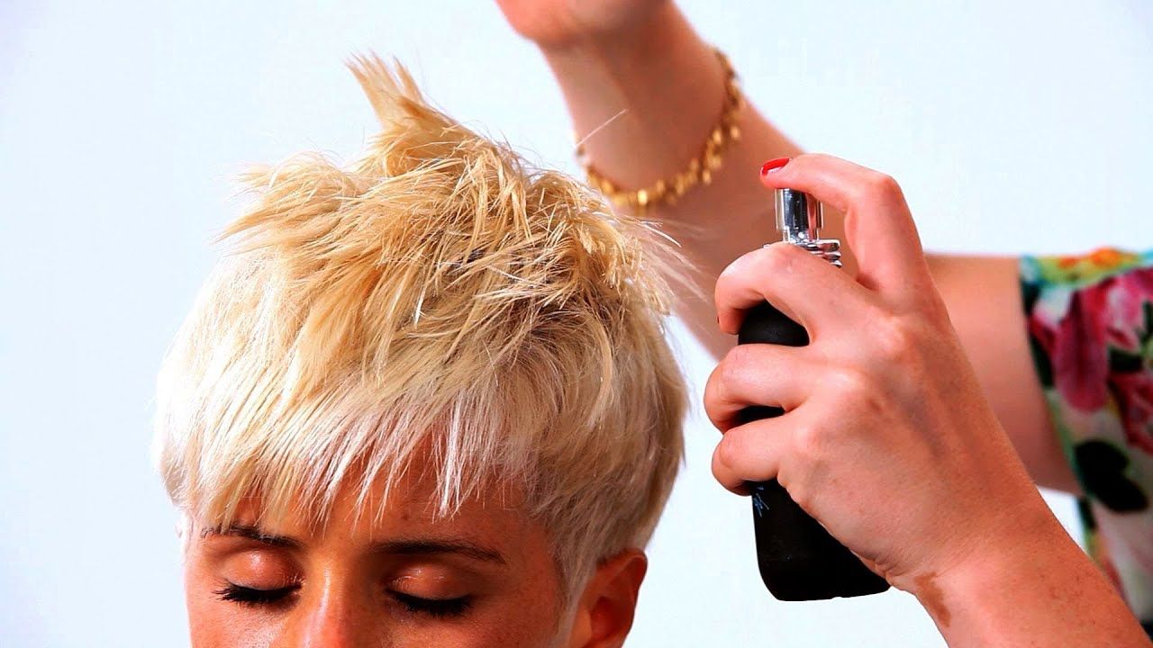 Styling A Pixie Haircut With Long Bangs | Short Hairstyles – Youtube Within Very Short Haircuts With Long Bangs (View 18 of 25)
