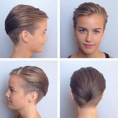 Stylish Ash Blonde Pixie Cuts | Short Haircuts In 2018 | Pinterest Within Ash Blonde Undercut Pixie Haircuts (View 2 of 25)