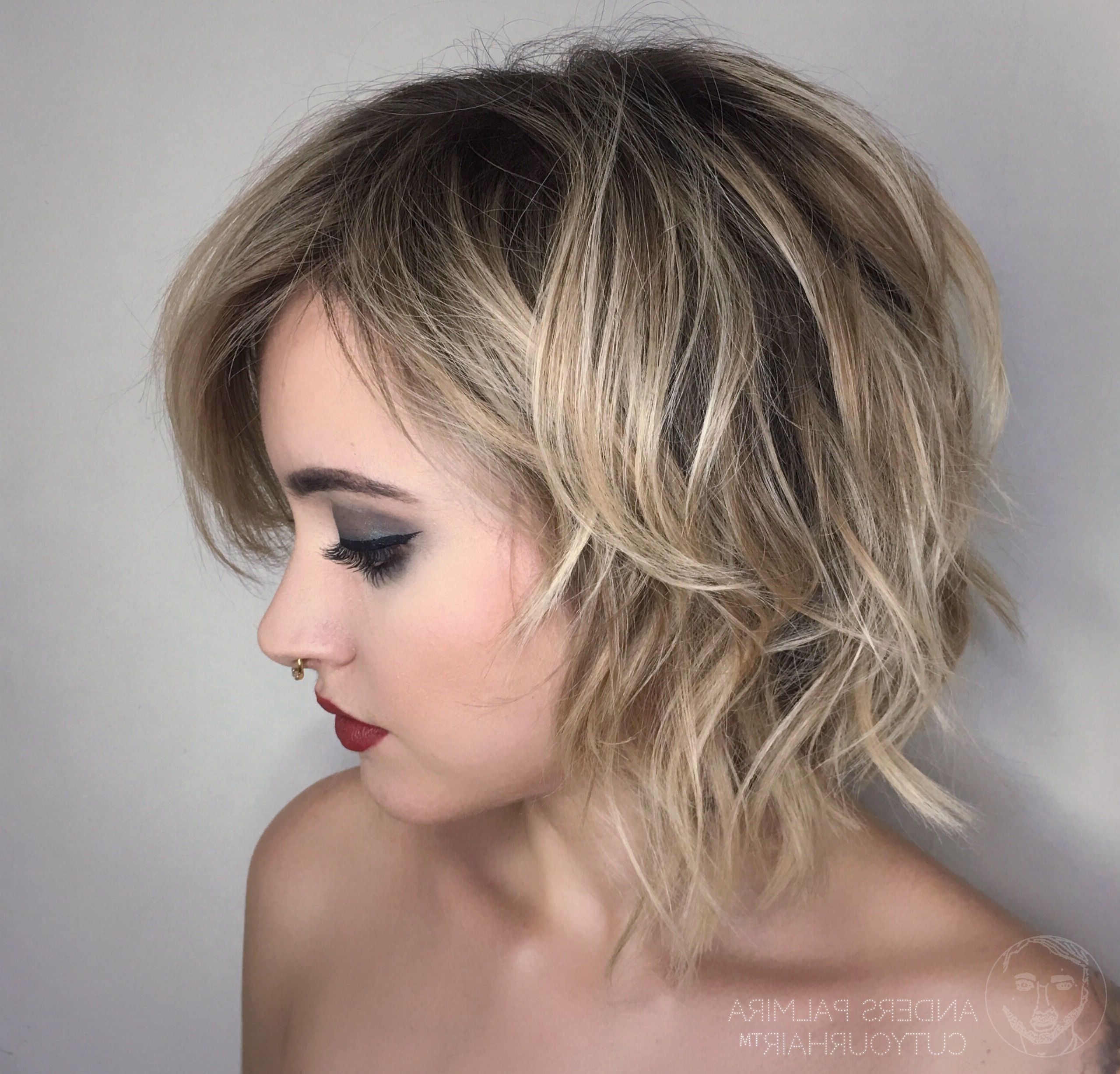Summer Style: Beach Wavy Hairstyles | Hair & Pretty Faces In Super Short Haircuts For Girls (Photo 16 of 25)