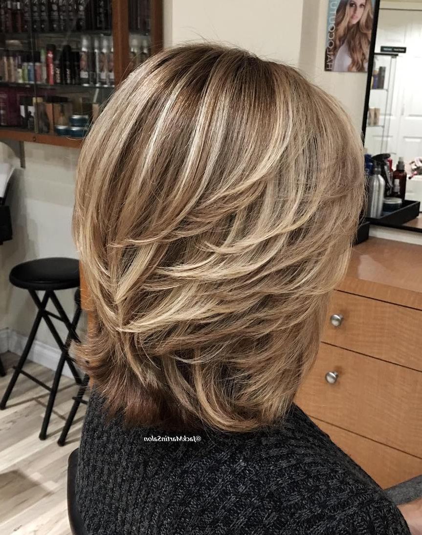 The Best Hairstyles For Women Over 50: 80 Flattering Cuts [2018 Update] Pertaining To Medium Short Haircuts For Women Over 50 (Photo 8 of 25)