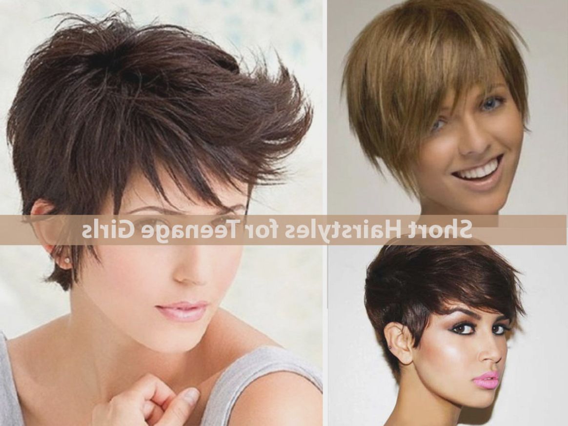 The Latest Trend In Hairstyles For | Latest Hairstyle Models Pertaining To Short Hairstyles For Teenage Girl (View 18 of 25)