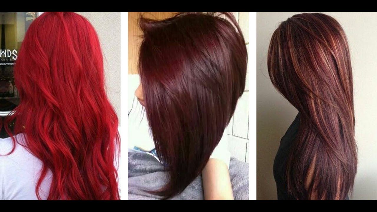 The Most Popular Red Hair Color Shades – Youtube Inside Short Haircuts With Red Color (Photo 21 of 25)