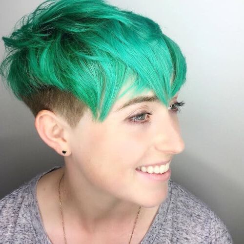 The Short Pixie Cut – 39 Great Haircuts You'll See For 2018 Inside Sexy Pastel Pixie Hairstyles (View 23 of 25)