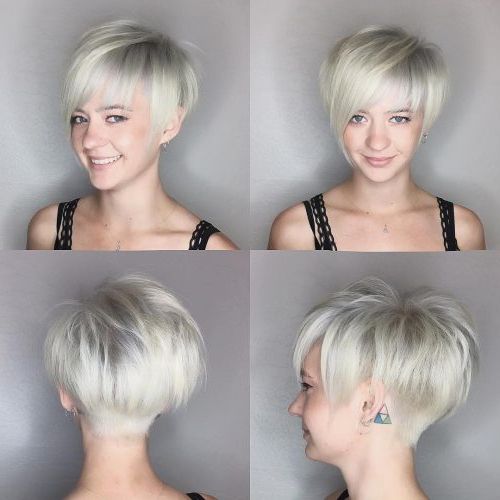 The Short Pixie Cut – 39 Great Haircuts You'll See For 2018 With Regard To High Shine Sleek Silver Pixie Bob Haircuts (Photo 20 of 25)