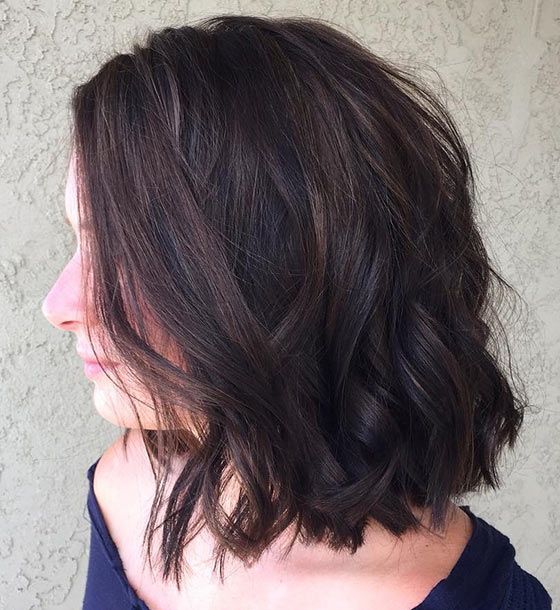 Top 30 Chocolate Brown Hair Color Ideas & Styles For 2018 Within Short Bob Hairstyles With Dimensional Coloring (Photo 8 of 25)
