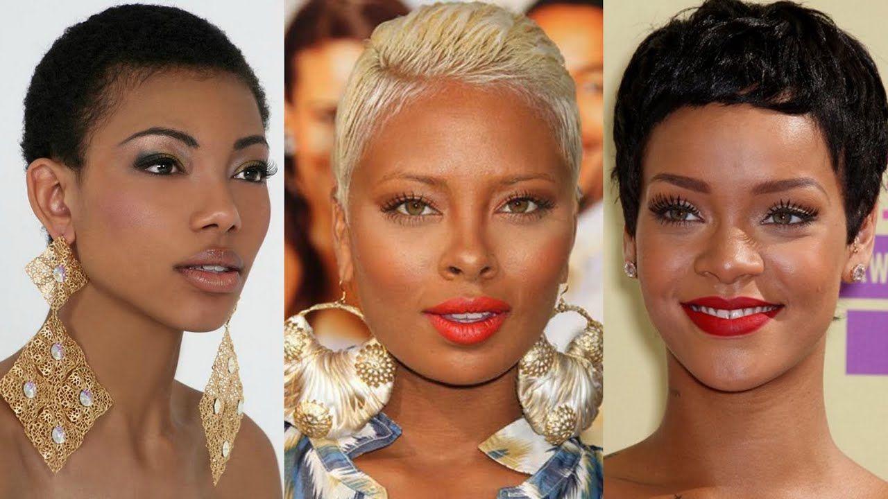 Top 50 Short Hairstyles For Black Women – Youtube Pertaining To Short Haircuts For Black Women (View 6 of 25)