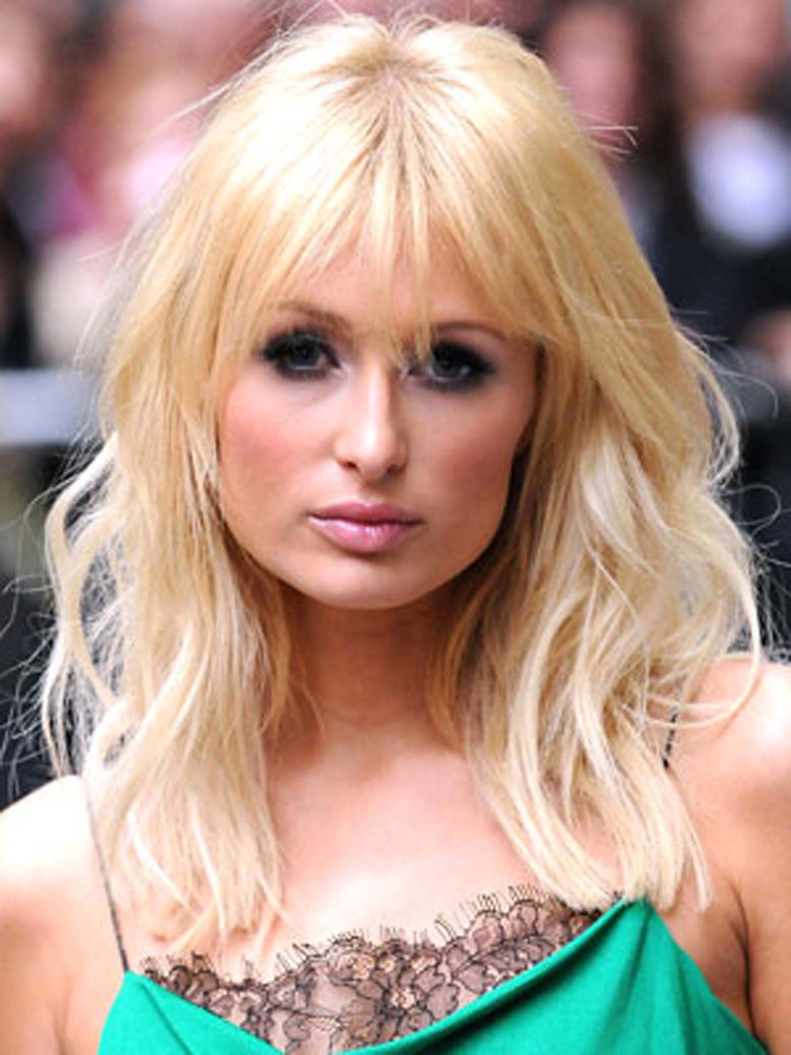 Ultimate Cute Side Bang Hairstyles With Additional Paris Hilton With Short Hairstyles With Wispy Bangs (Photo 25 of 25)