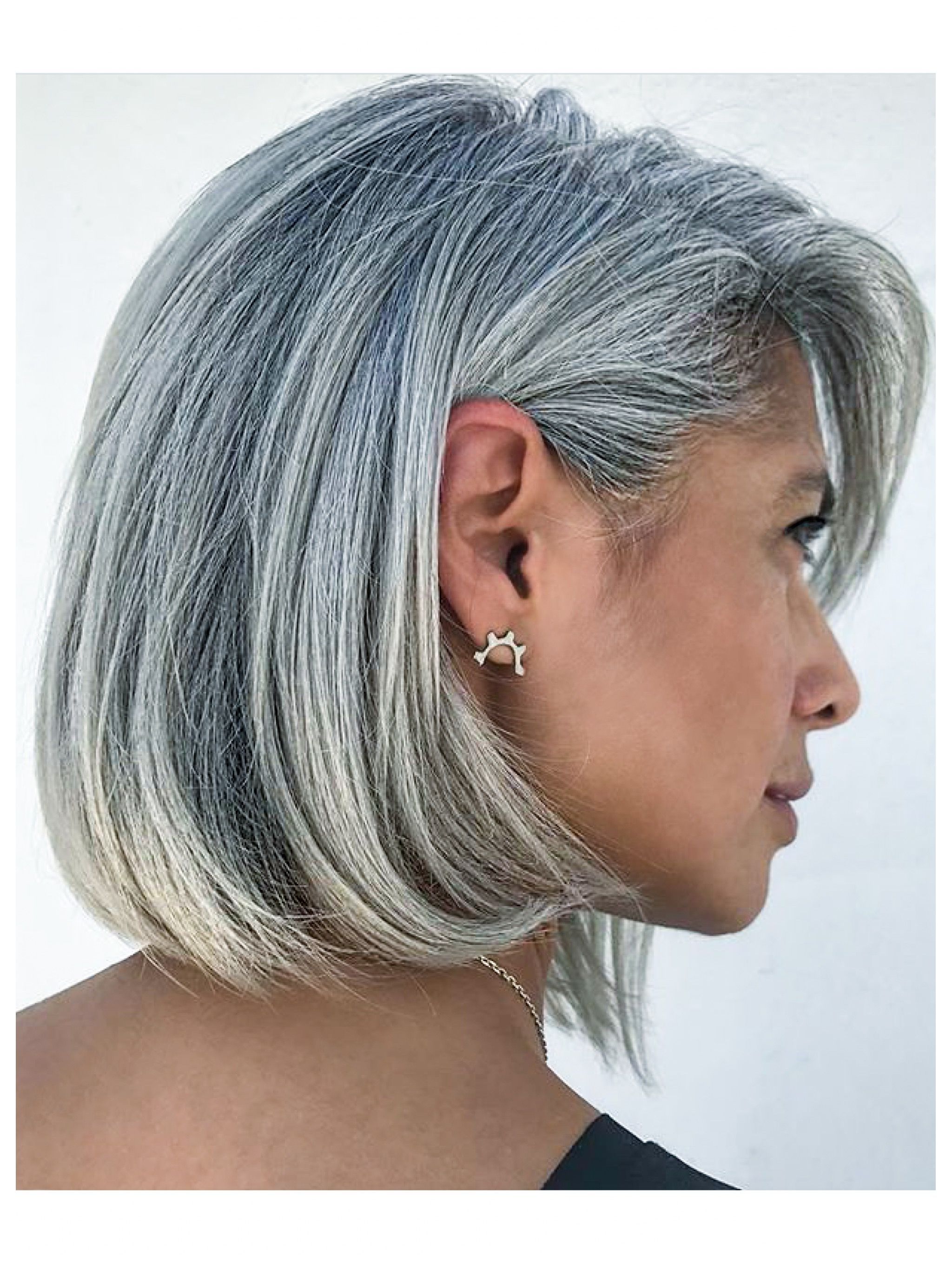 Very Good Best Short Haircuts For Grey Hair  Alwaysdc Pertaining To Short Haircuts For Grey Hair (View 4 of 25)