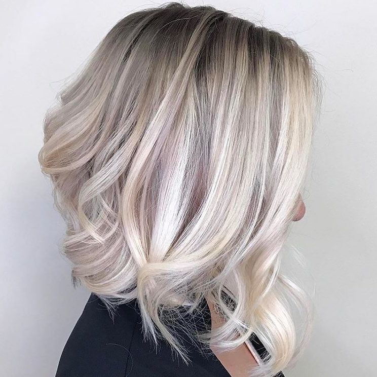 10 Wavy Haircuts For Medium Length Hair 2019 With Silver And Sophisticated Hairstyles (View 8 of 25)