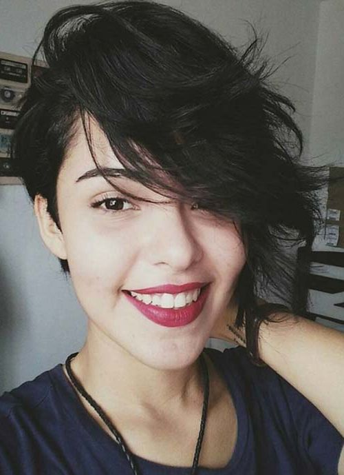 100 Short Hairstyles For Women: Pixie, Bob, Undercut Hair | Fashionisers With Regard To Youthful Pixie Haircuts (Photo 14 of 25)