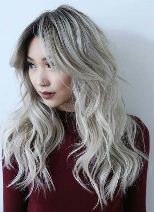 101 Layered Haircuts & Hairstyles For Long Hair Spring 2017 For Airy Gray Pixie Hairstyles With Lots Of Layers (View 22 of 25)