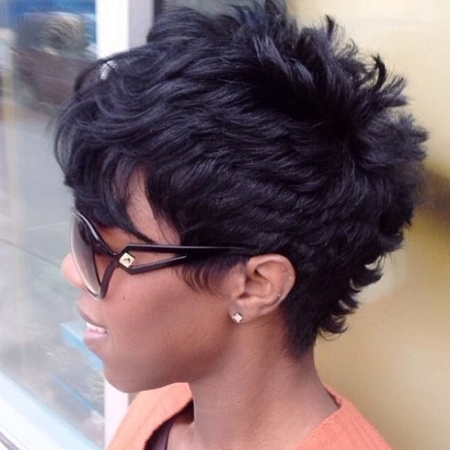 19 Cute Wavy & Curly Pixie Cuts We Love – Pixie Haircuts For Short Within Ruffled Pixie Hairstyles (View 14 of 25)