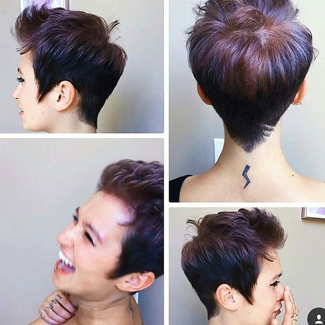 19 Incredibly Stylish Pixie Haircut Ideas – Short Hairstyles For Pertaining To Pixie Bob Hairstyles With Nape Undercut (View 13 of 25)