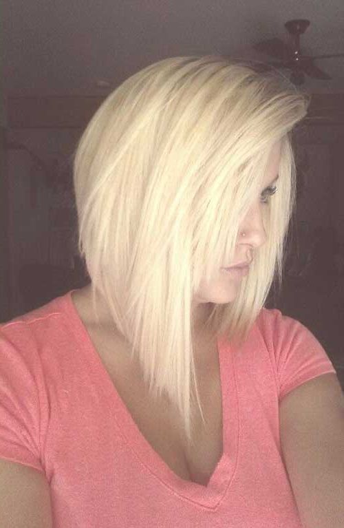 20 Inverted Long Bob | Bob Hairstyles 2018 – Short Hairstyles For Women Pertaining To Classy Slanted Blonde Bob Hairstyles (View 21 of 25)