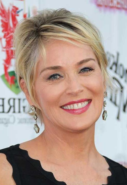 20 Pixie Haircuts For Women Over 50 | Short Hairstyles 2018 – 2019 Inside Chic Blonde Pixie Bob Hairstyles For Women Over  (View 9 of 25)