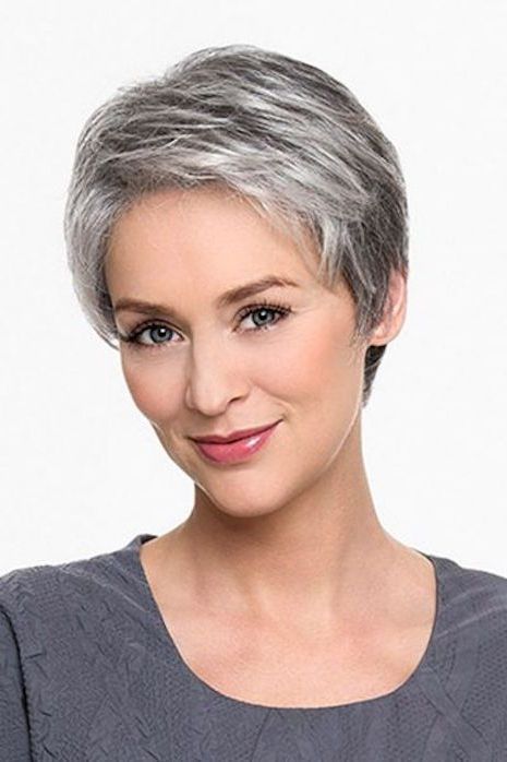 21 Impressive Gray Hairstyles For Women | Hairstyles For Women Over Pertaining To Voluminous Gray Pixie Haircuts (Photo 7 of 25)